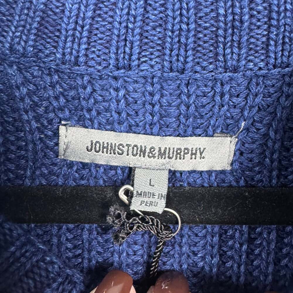 Johnston & Murphy NWT Men’s Pullover Sweater Size L - Picture 4 of 6